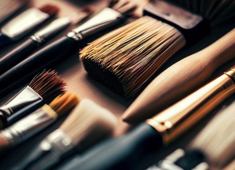 Découvrez les différents types de pinceaux utilisés en peinture pour sublimer vos créations !