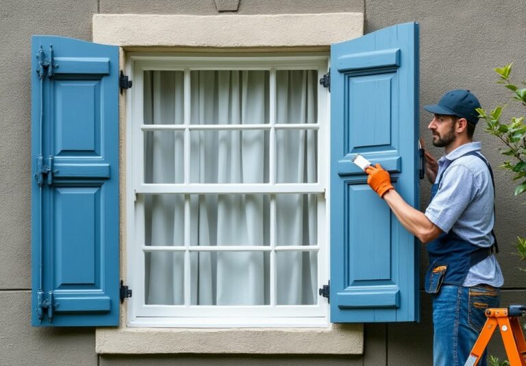 Repeindre des volets en bois déjà peints : guide pratique étape par étape pour un résultat impeccable