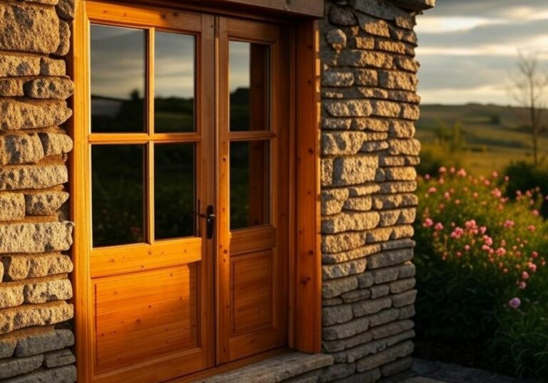 Porte fenêtre en bois : les avantages esthétiques et durables pour votre maison