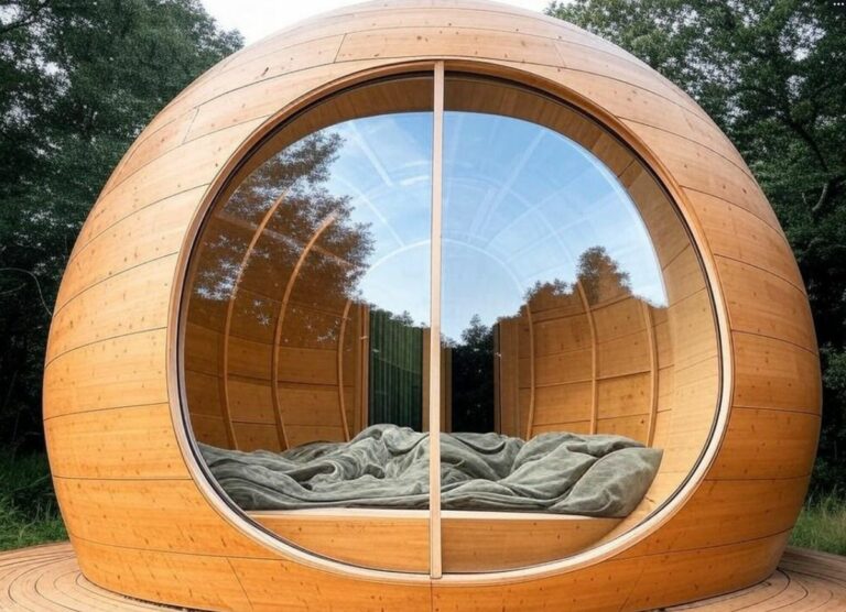 Zome : caractéristiques et avantages des habitations en forme de dôme en bois