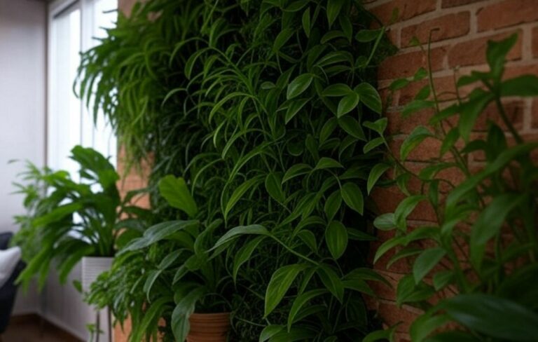 Réaliser un mur végétal intérieur : techniques, plantes et entretien