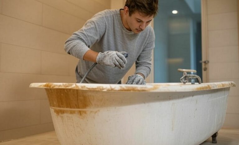 Repeindre une baignoire : guide pratique pour un résultat esthétique et économique