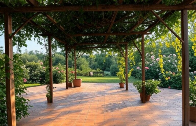 Idée pergola à faire soi-même : créez votre espace extérieur unique
