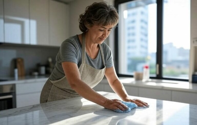 Nettoyer le marbre : les astuces de grand-mère pour un éclat naturel