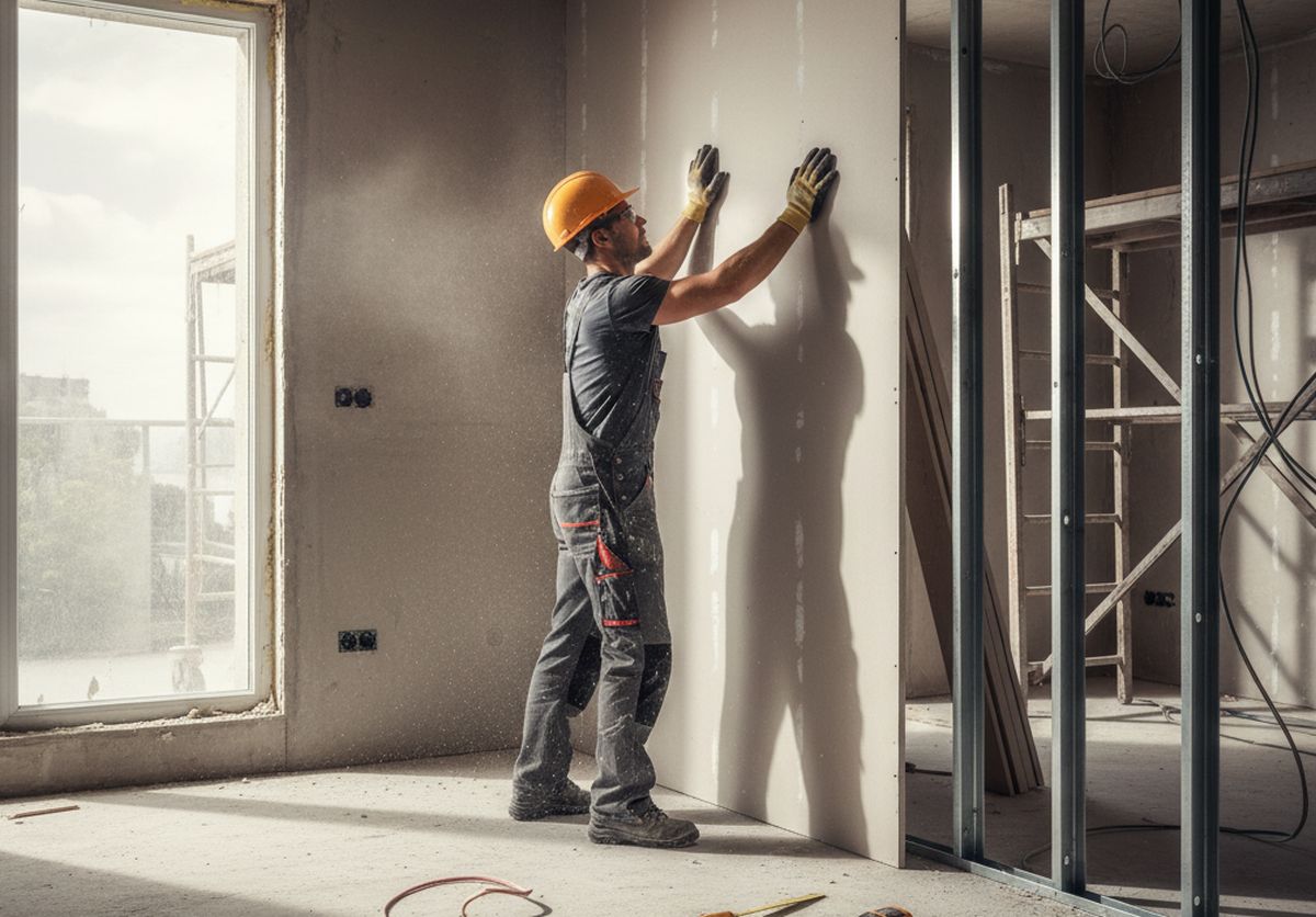 Différences entre plaques de placo BA6, BA10 et BA13