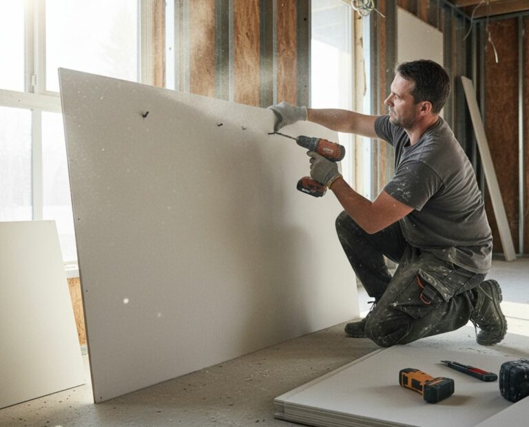 Fixation placo sur rail : guide complet pour une installation réussie