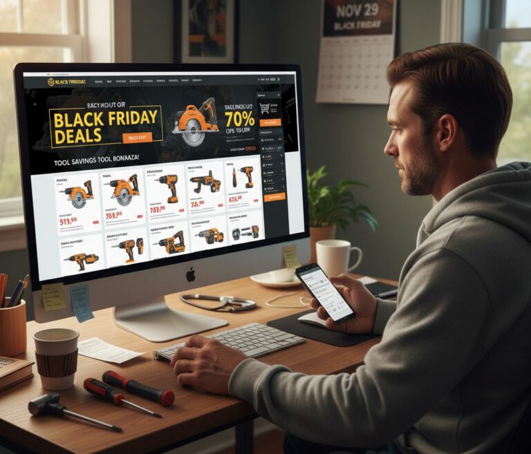 Profiter du Black Friday pour s&rsquo;équiper en outils de bricolage : Notre guide d&rsquo;achat