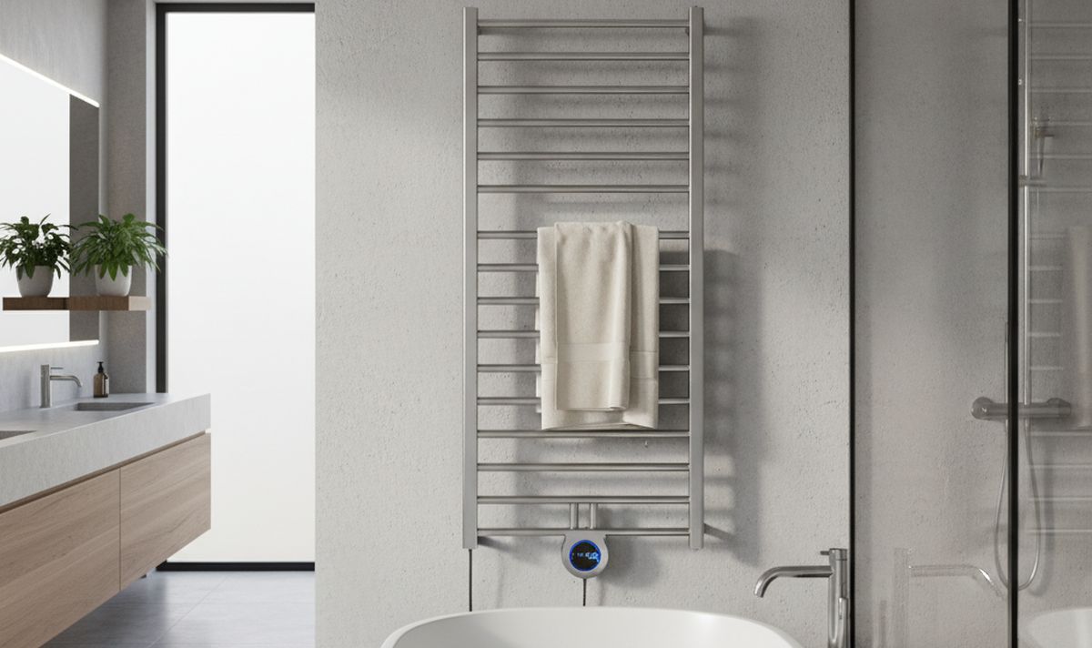 Comment installer un radiateur sèche-serviette électrique dans sa salle de bain