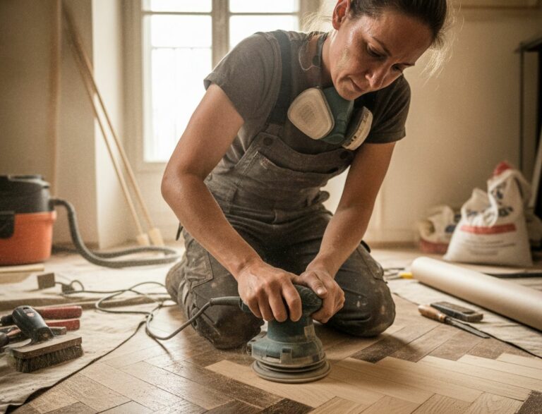 Comment rénover correctement un parquet ancien