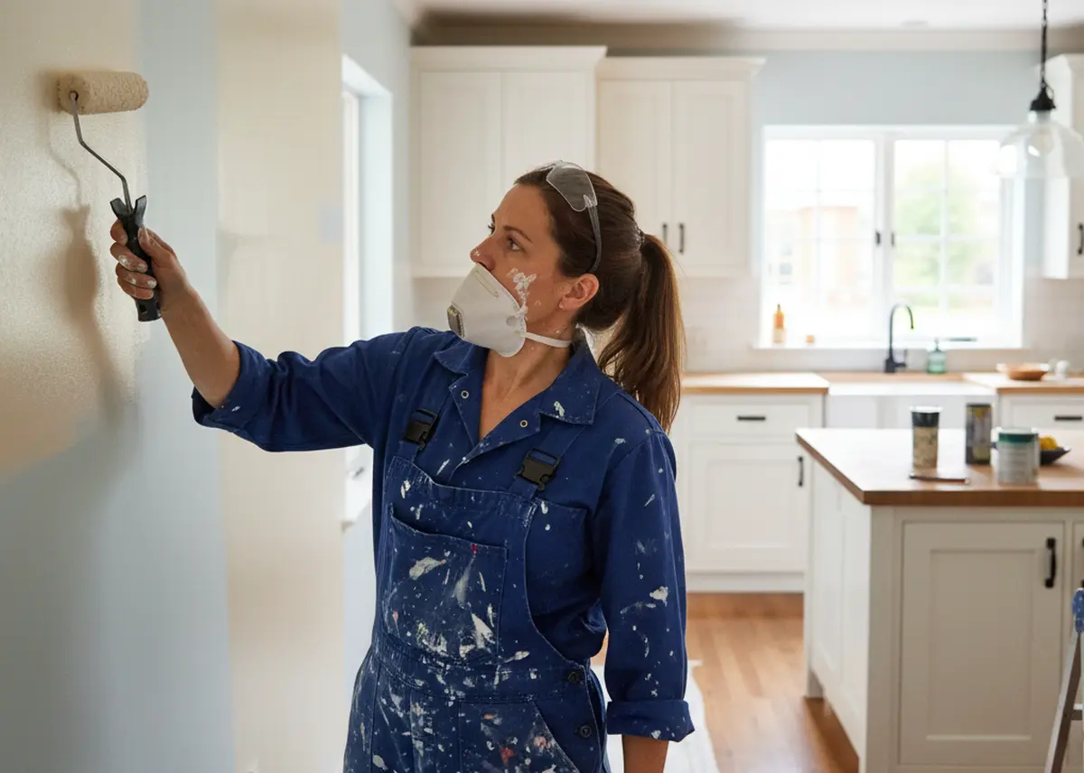 Utiliser une peinture professionnelle pour la rénovation d'une cuisine