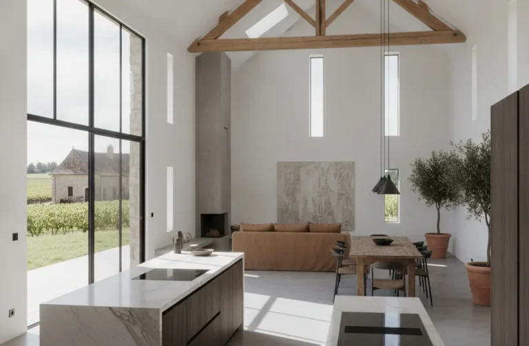 Idées d’aménagement pour une grange de 100 m²